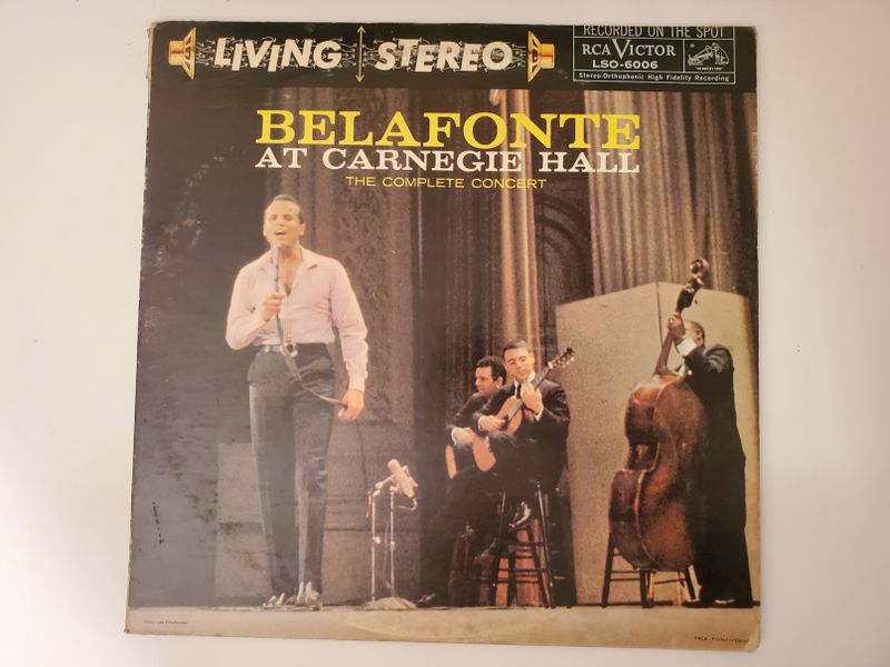 Harry Belafonte Belafonte at Carnegie Hall: The Complete Concert vinyl record